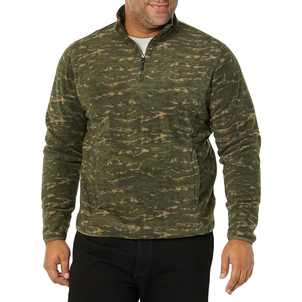 [Amazon] Amazon Essentials QuarterZip Polar Fleece Jacket (Various